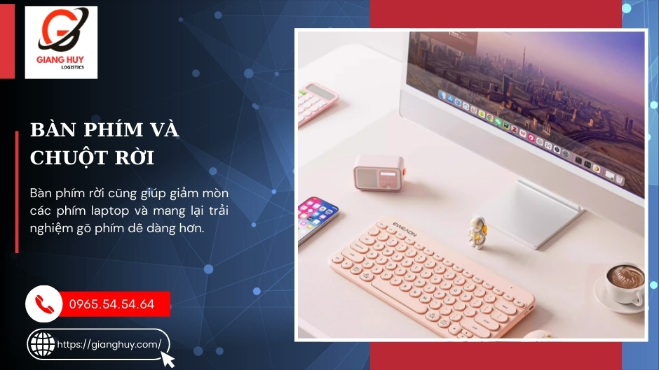 Bàn phím và chuột rời