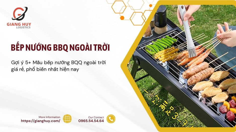 bếp nướng bbq ngoài trời
