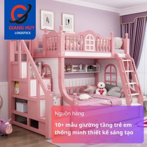 mẫu giường tầng trẻ em thông minh