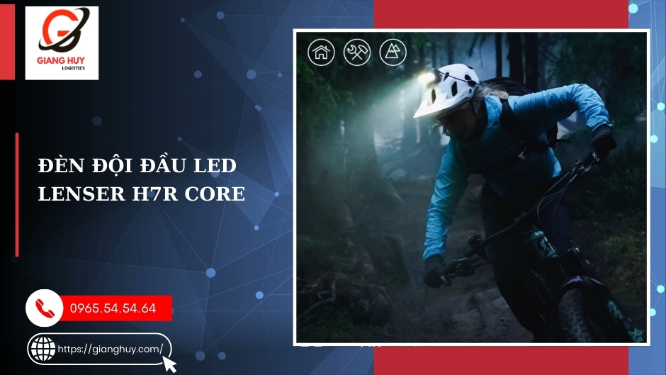 Đèn đội đầu LED Lenser H7R Core