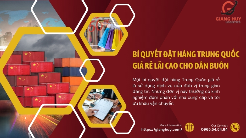 Bí quyết đặt hàng Trung Quốc giá rẻ lãi cao cho dân buôn 1 Bí quyết đặt hàng Trung Quốc giá rẻ