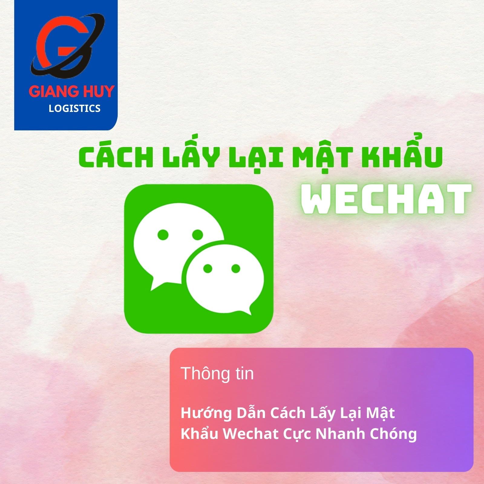 Hướng Dẫn Cách Lấy Lại Mật Khẩu Wechat Cực Nhanh Chóng
