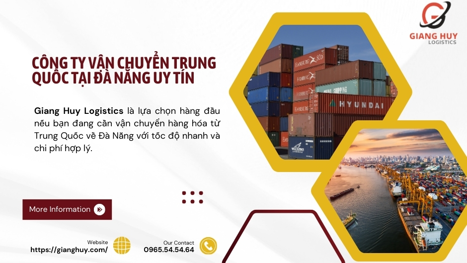 Top 5 công ty vận chuyển Trung Quốc tại Đà Nẵng uy tín 1 Đơn vị vận chuyển Trung Quốc về Đà Nẵng