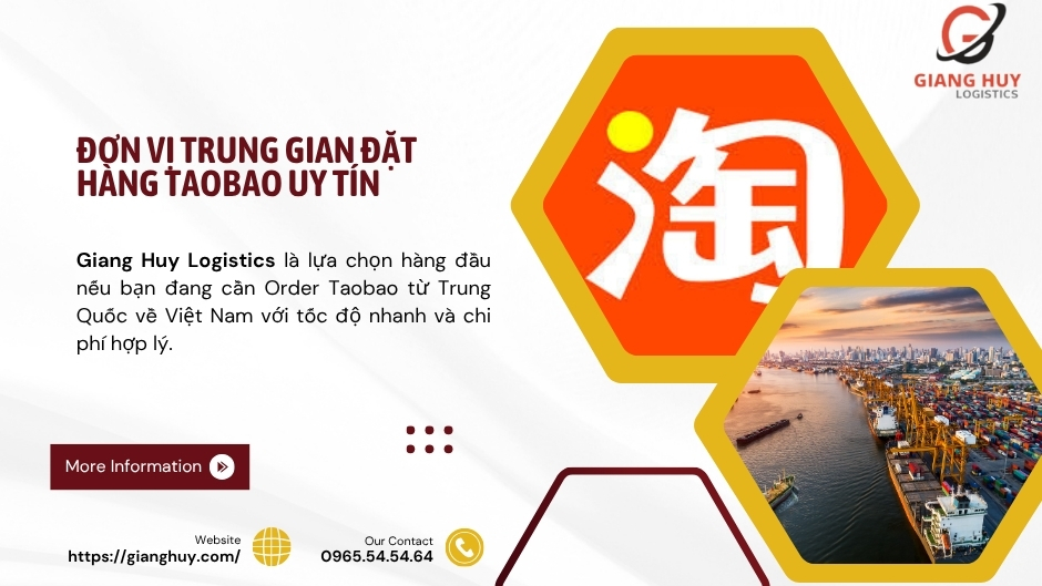Giang Huy - Đơn vị order taobao uy tín Giang Huy - Đơn vị order taobao uy tín