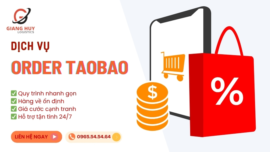 Dịch vụ order taobao giá rẻ Dịch vụ order taobao giá rẻ