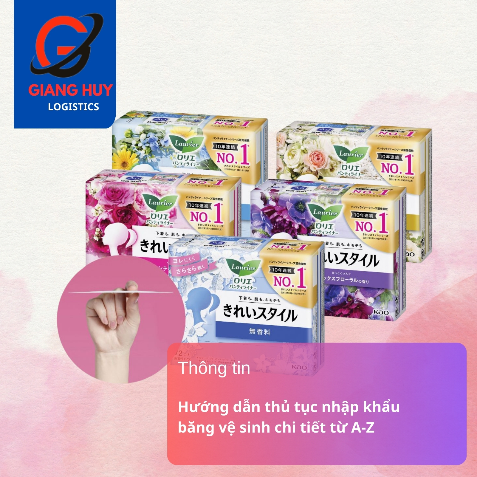 Thủ tục nhập khẩu băng vệ sinh