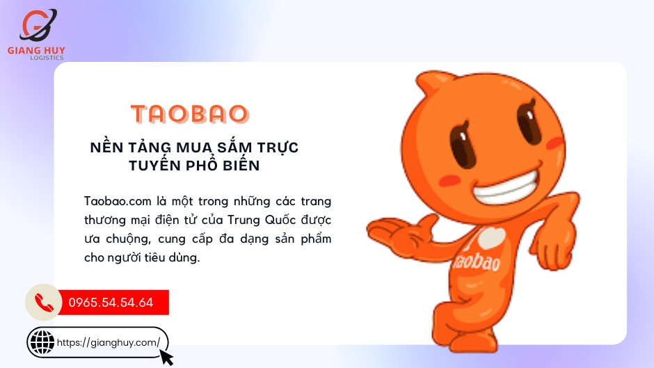 Taobao.com – trang web mua hàng Trung Quốc phổ biến nhất hiện nay