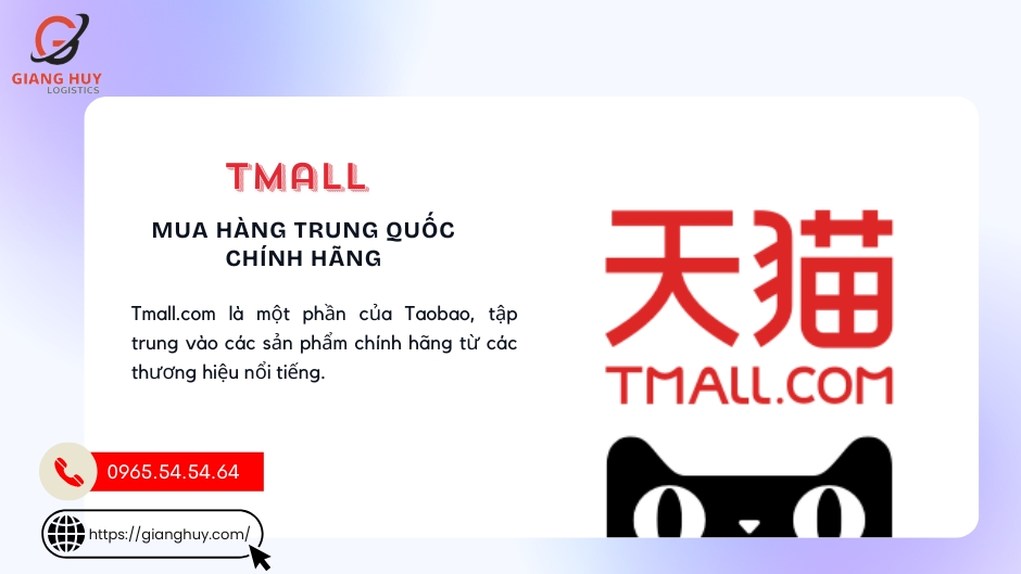 Tmall.com – Chuyên hàng chính hãng cao cấp
