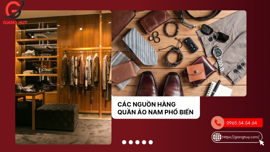 Nguồn hàng quần áo nam giá sỉ Nguồn hàng quần áo nam giá sỉ